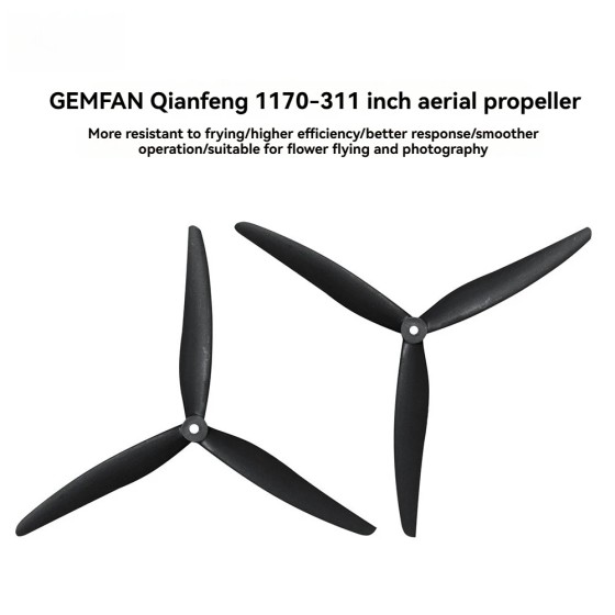 Hot Sales High Quality Gemfan 1170-3 11 Inch Aerial Propeller Hot Sale Drone Accessories Propeller